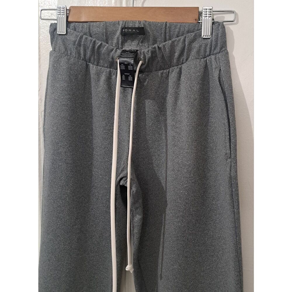 Koral Leggings Small  Gray Women’s IMMERSION Activewear Jogger SweatPants Mesh - Picture 4 of 7